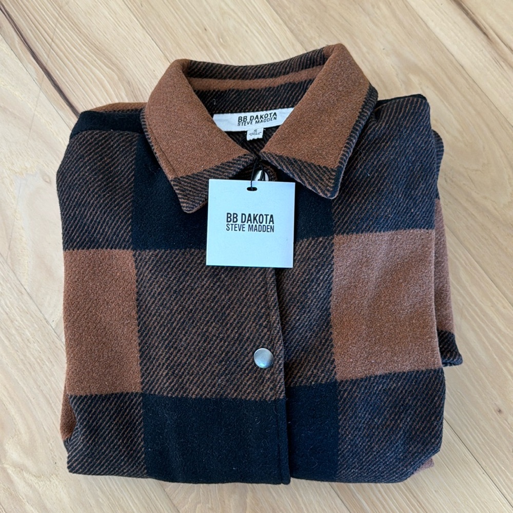 Bb Dakota Steve Madden Shacket new with tags